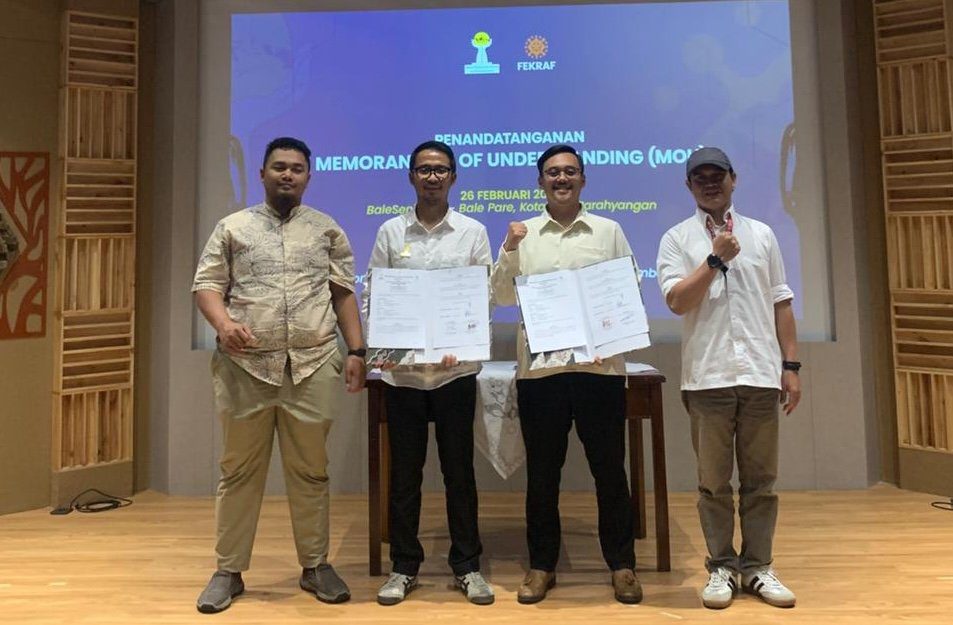 Penandatanganan Kerjasama HIPMI KBB dan FEKRAF KBB